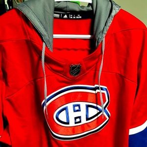 XXL Montreal Canadiens Jersey Hoodie Adidas